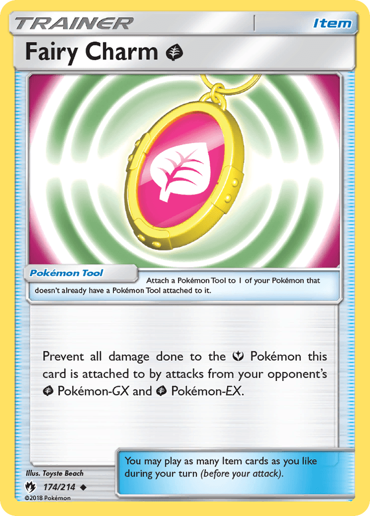 Fairy Charm Grass Pokémon card