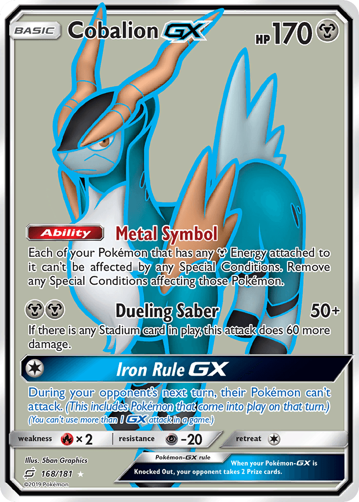 Cobalion-GX Pokémon card