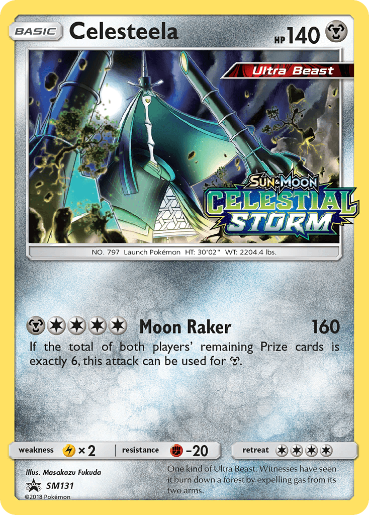 Celesteela Pokémon card