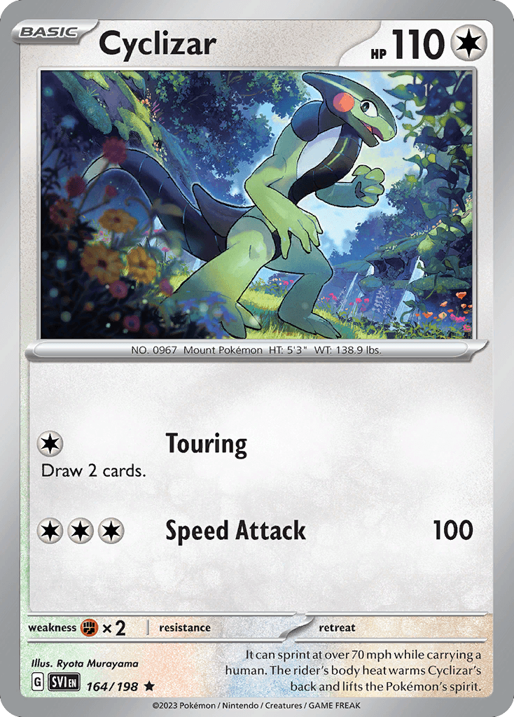Cyclizar Pokémon card