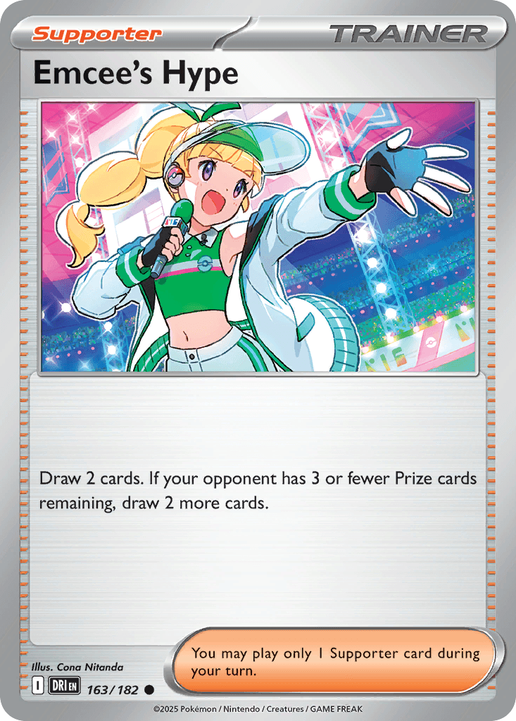 Emcee's Hype Pokémon card
