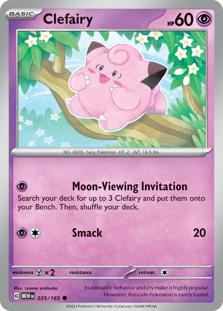 Clefairy Pokémon card