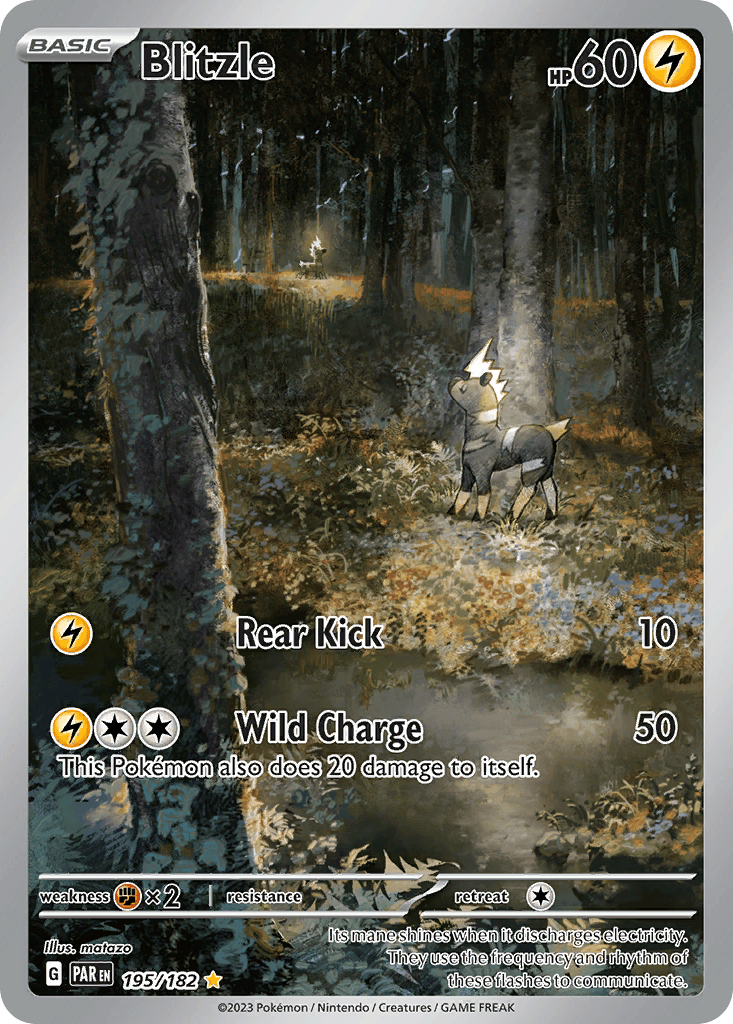 Blitzle Pokémon card