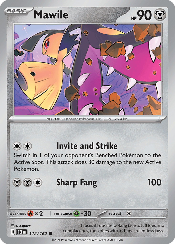 Mawile Pokémon card