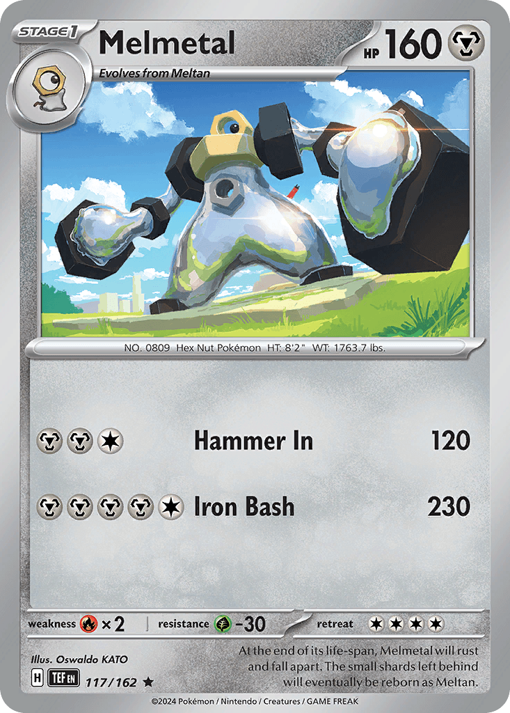 Melmetal Pokémon card