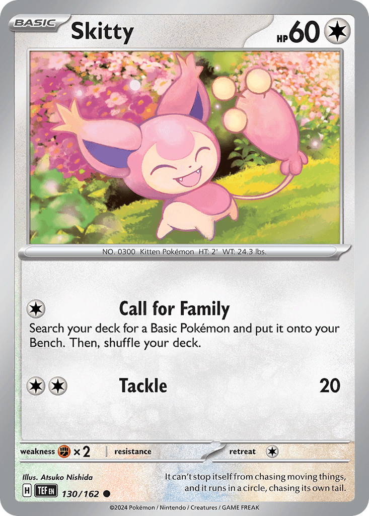 Skitty Pokémon card