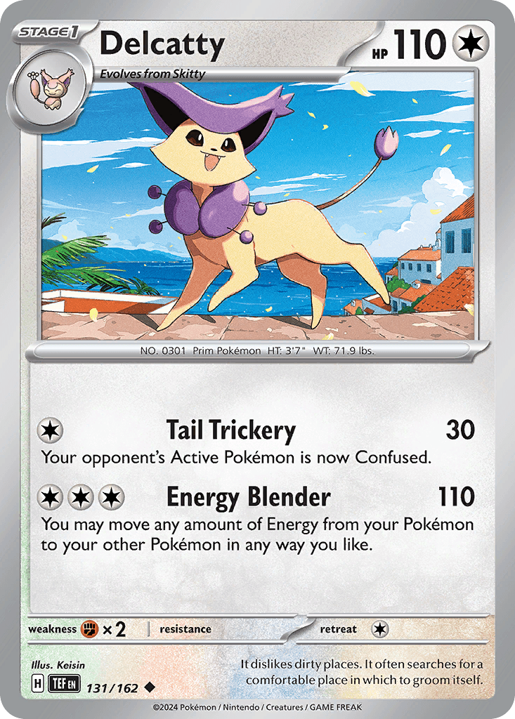 Delcatty Pokémon card