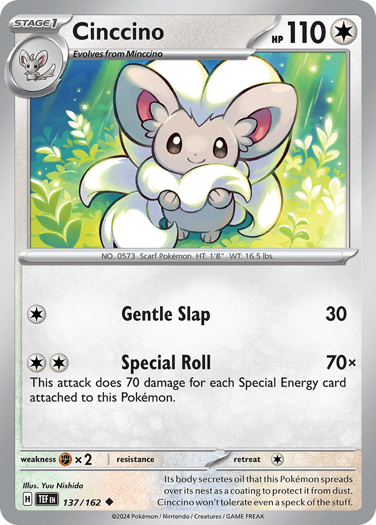 Cinccino Pokémon card