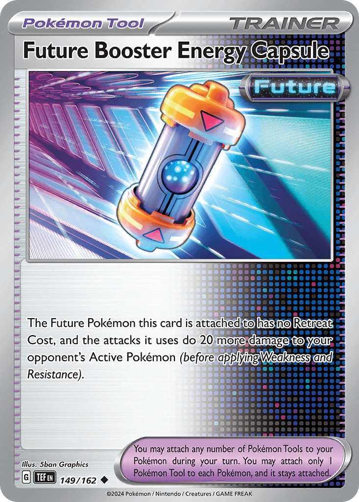Future Booster Energy Capsule Pokémon card