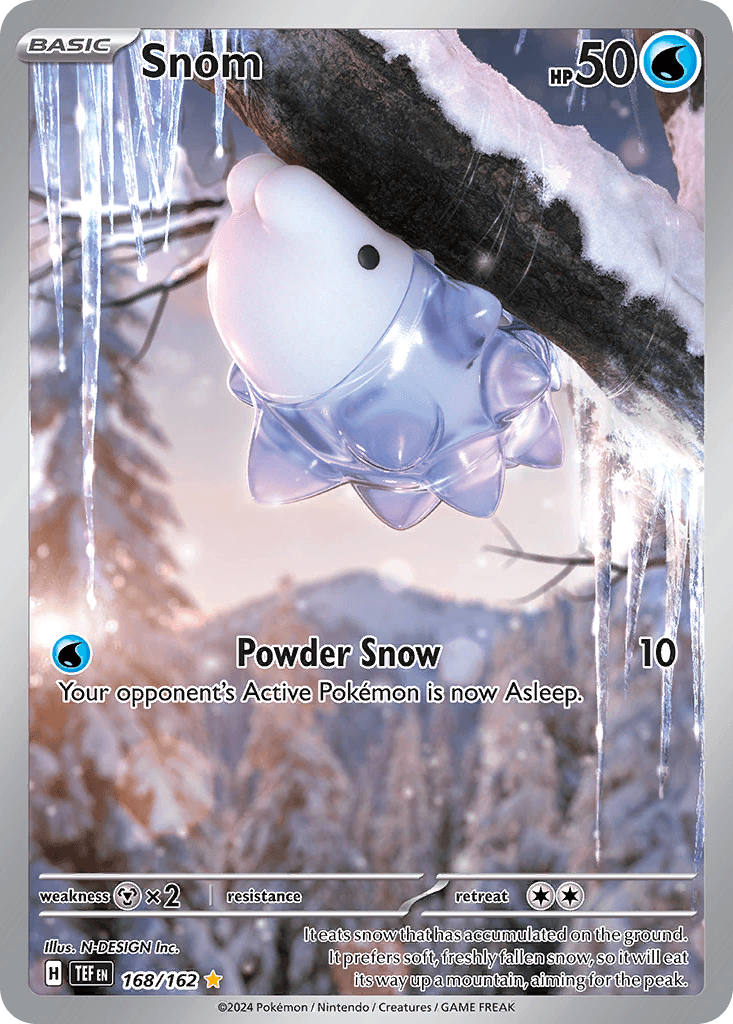 Snom Pokémon card