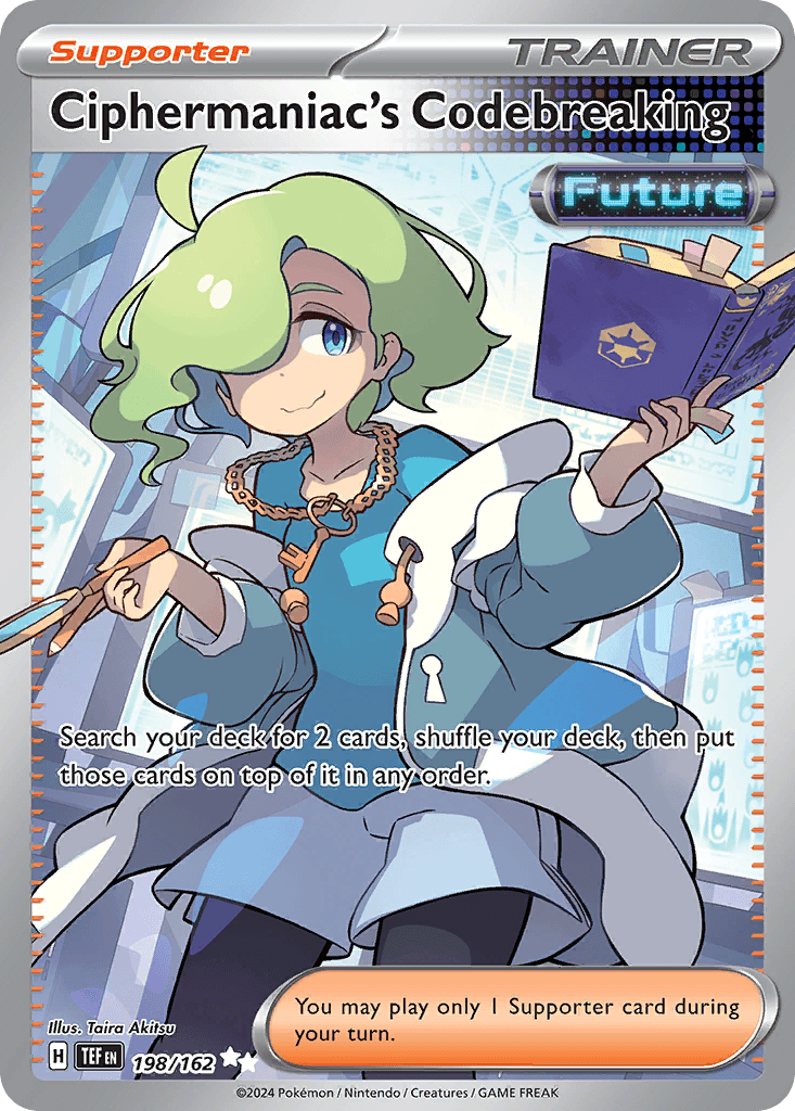 Ciphermaniac's Codebreaking Pokémon card