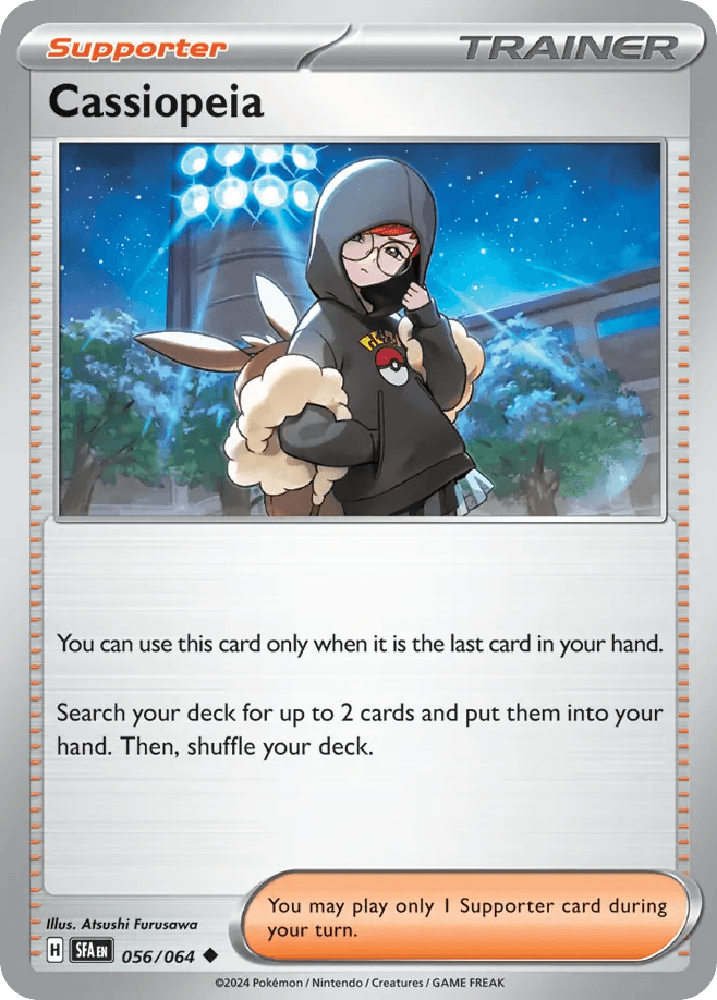 Cassiopeia Pokémon card