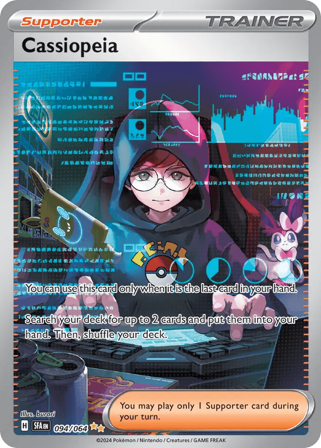 Cassiopeia Pokémon card