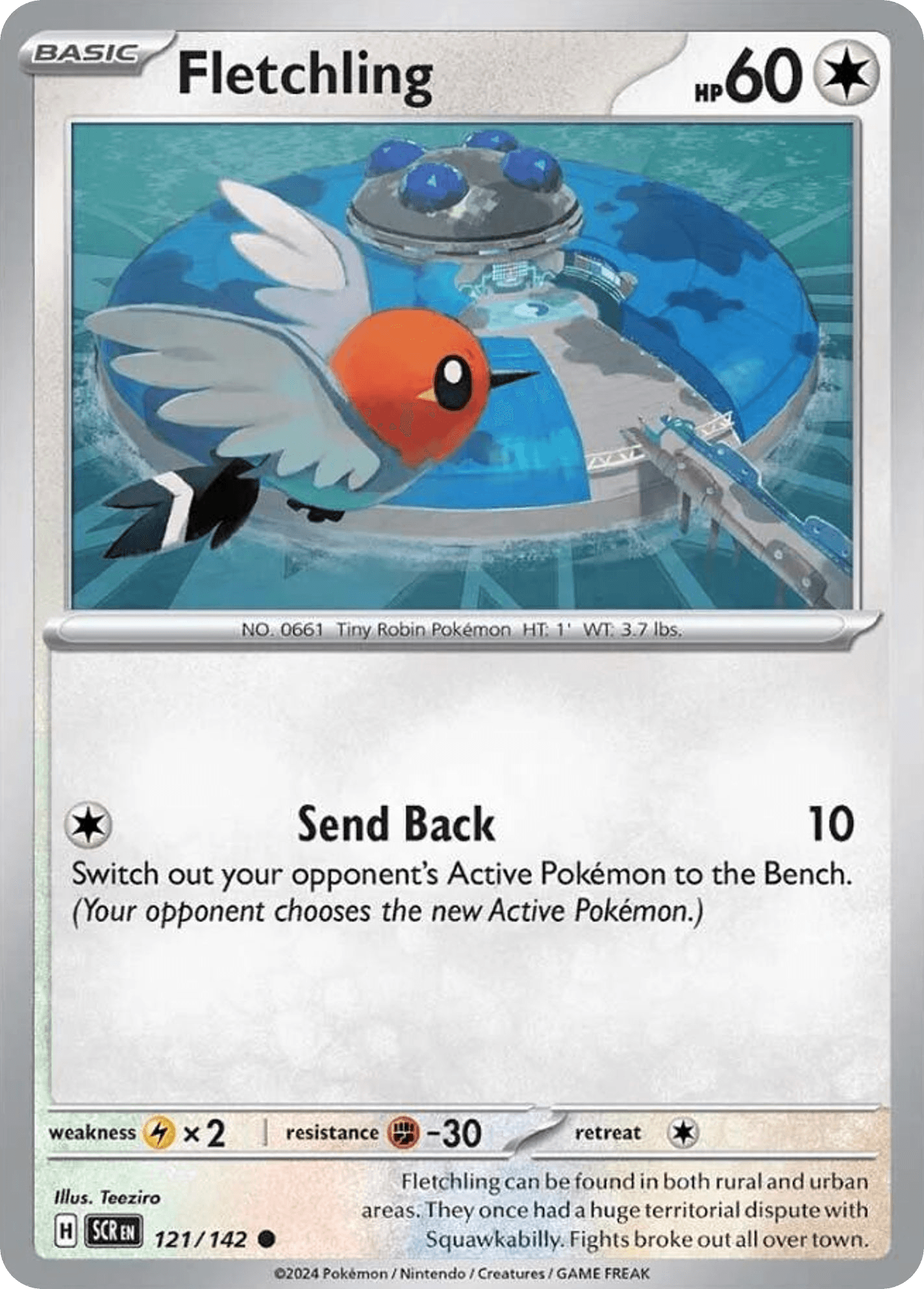 Fletchling Pokémon card