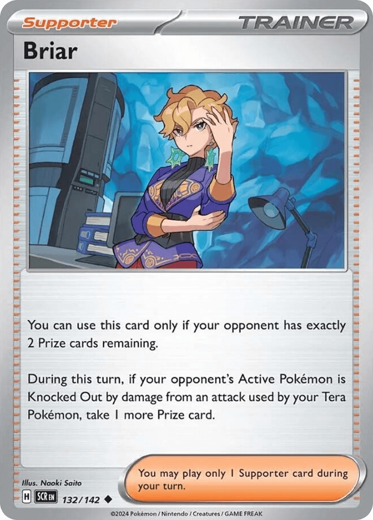 Briar Pokémon card
