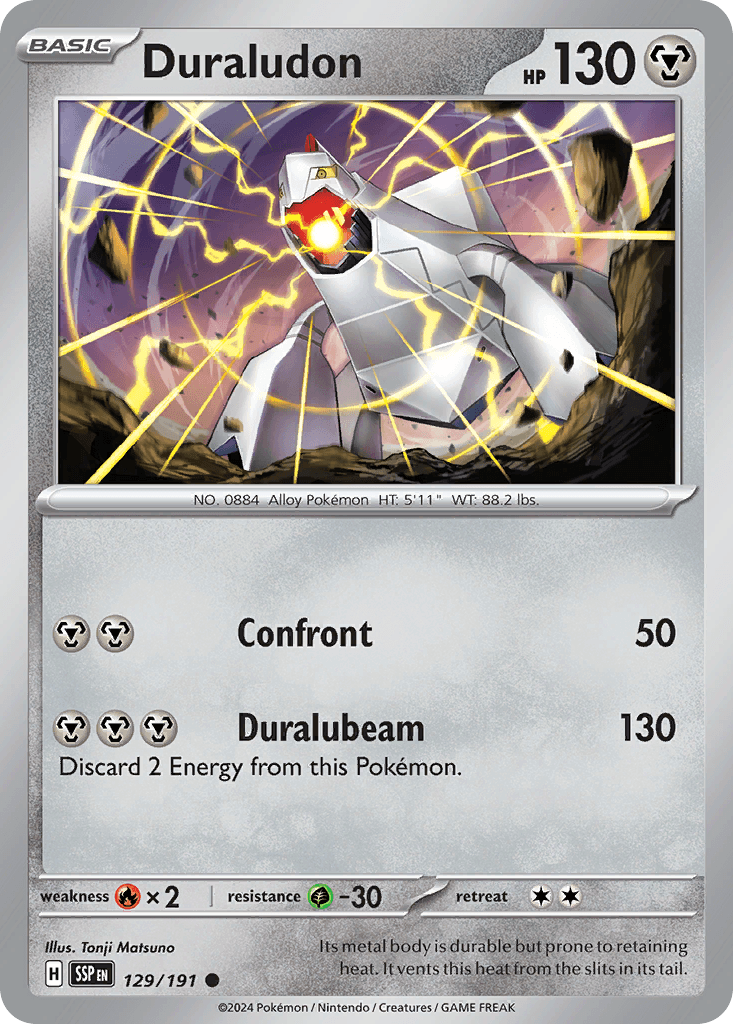 Duraludon Pokémon card