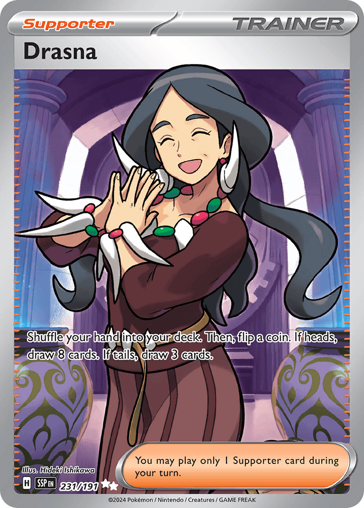 Drasna Pokémon card