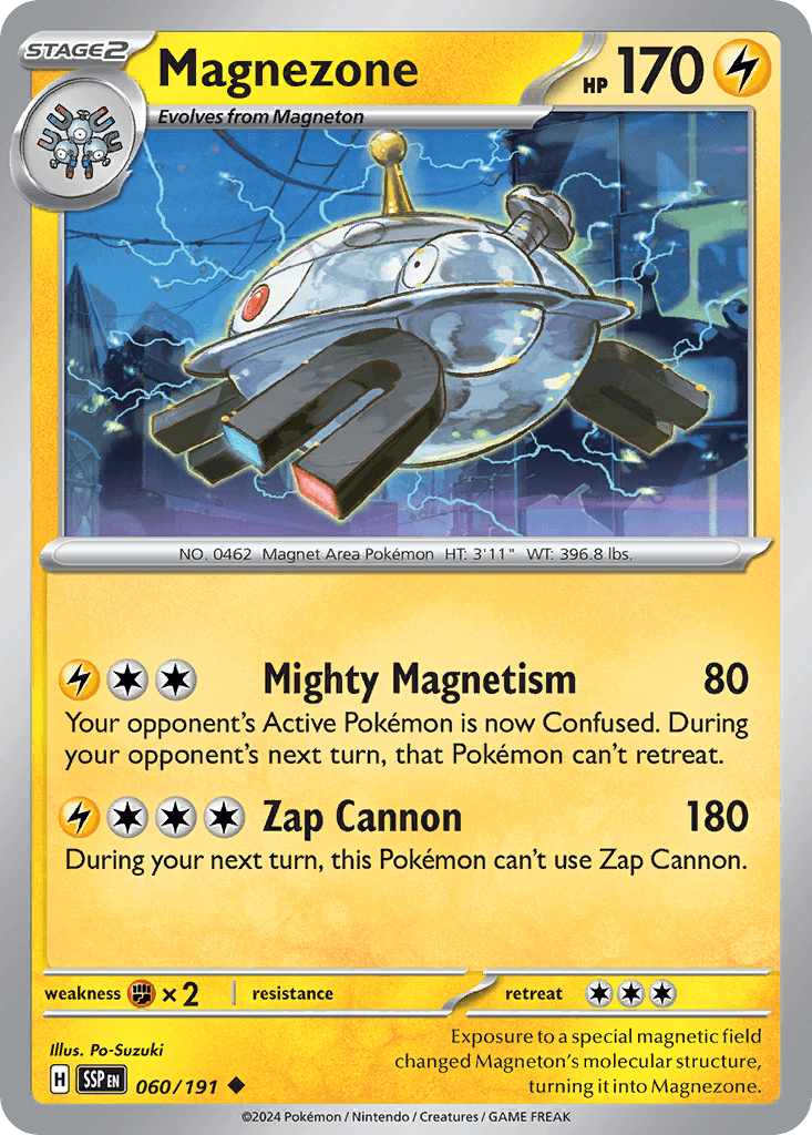 Magnezone Pokémon card