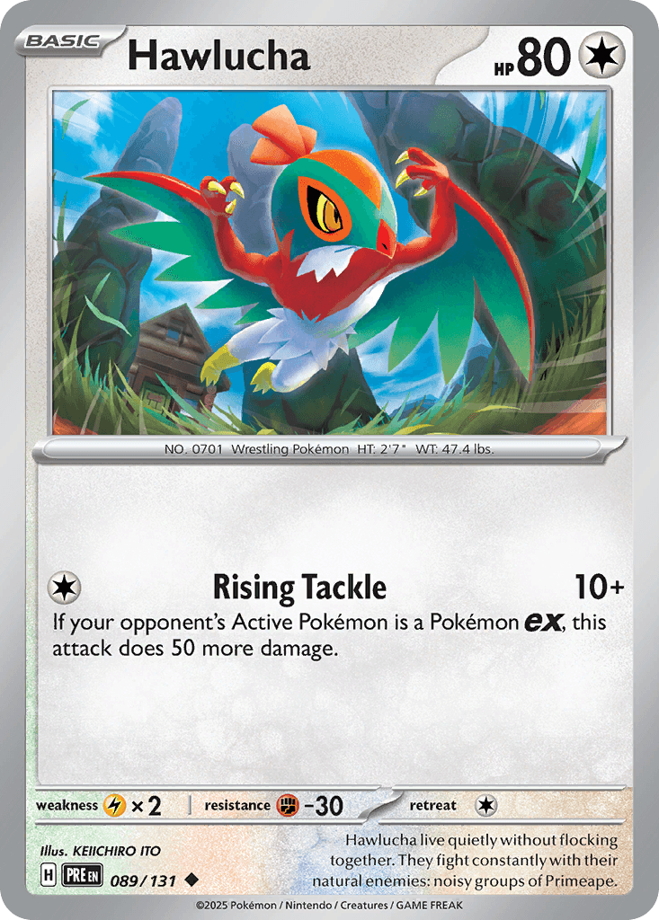 Hawlucha Pokémon card