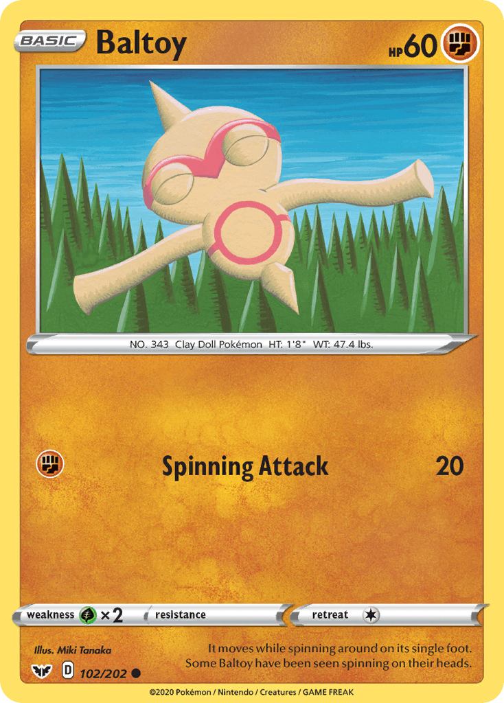 Baltoy Pokémon card