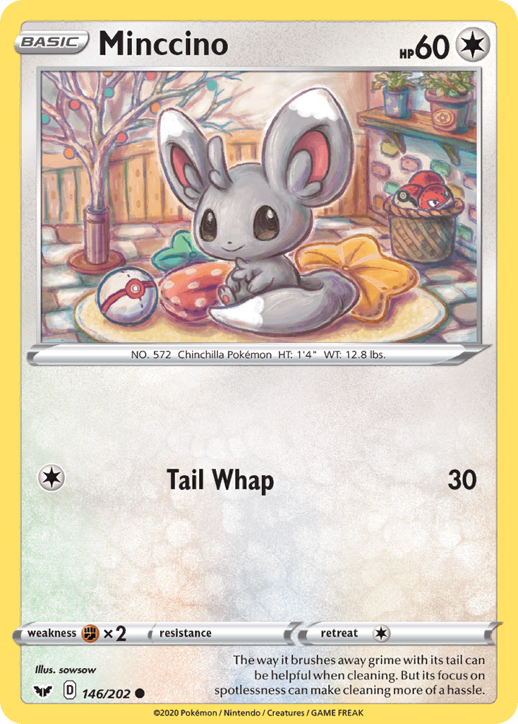 Minccino Pokémon card
