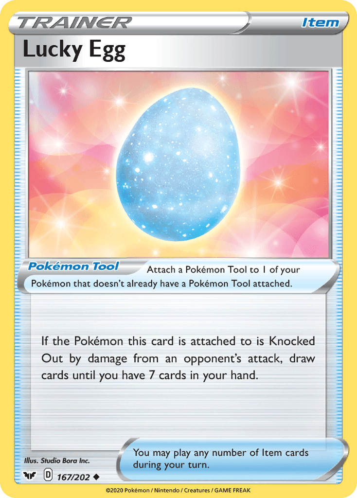 Lucky Egg Pokémon card