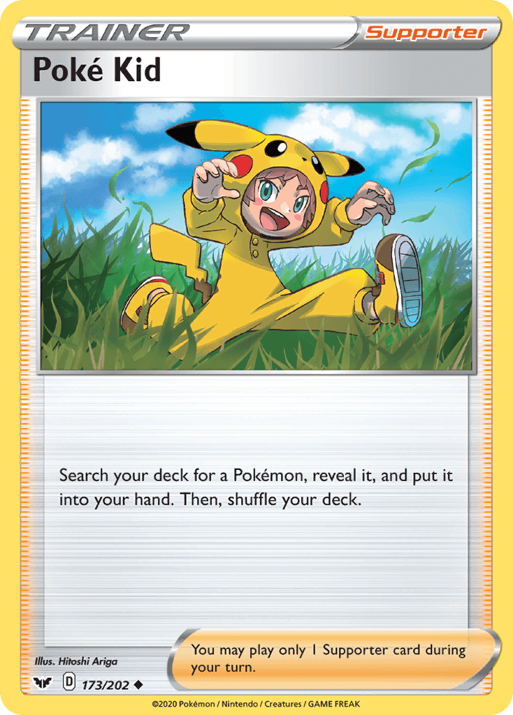 Poké Kid Pokémon card