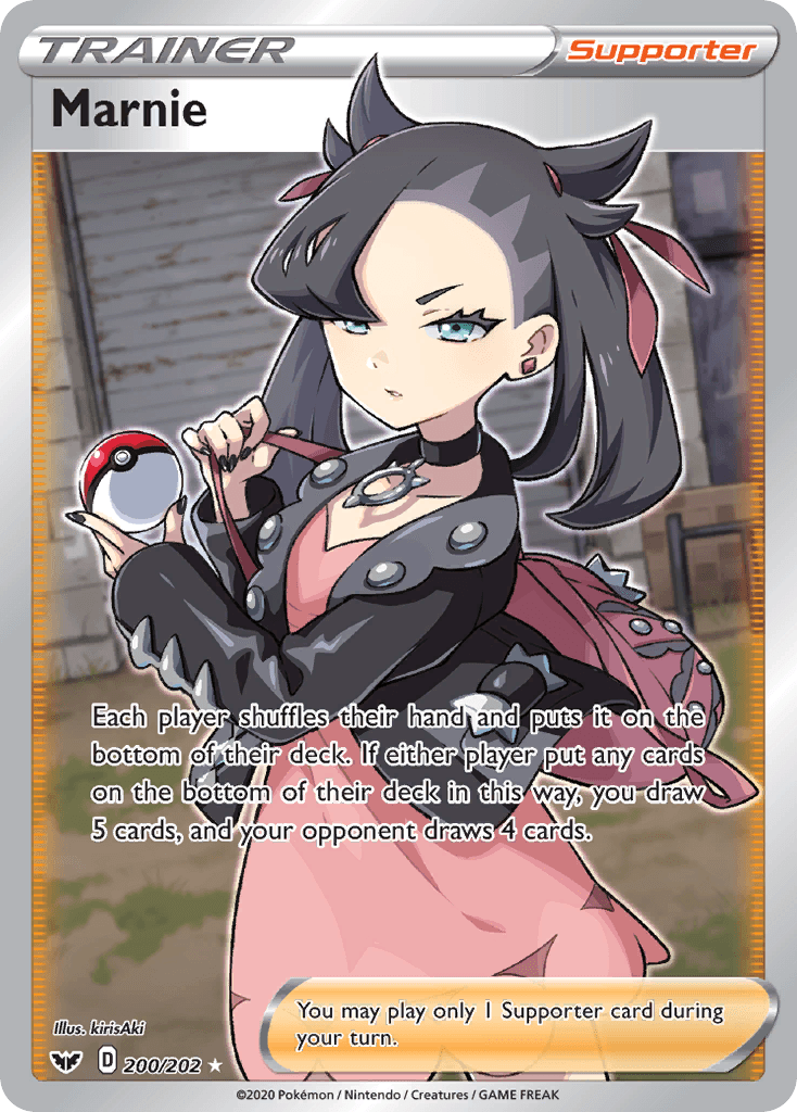 Marnie Pokémon card