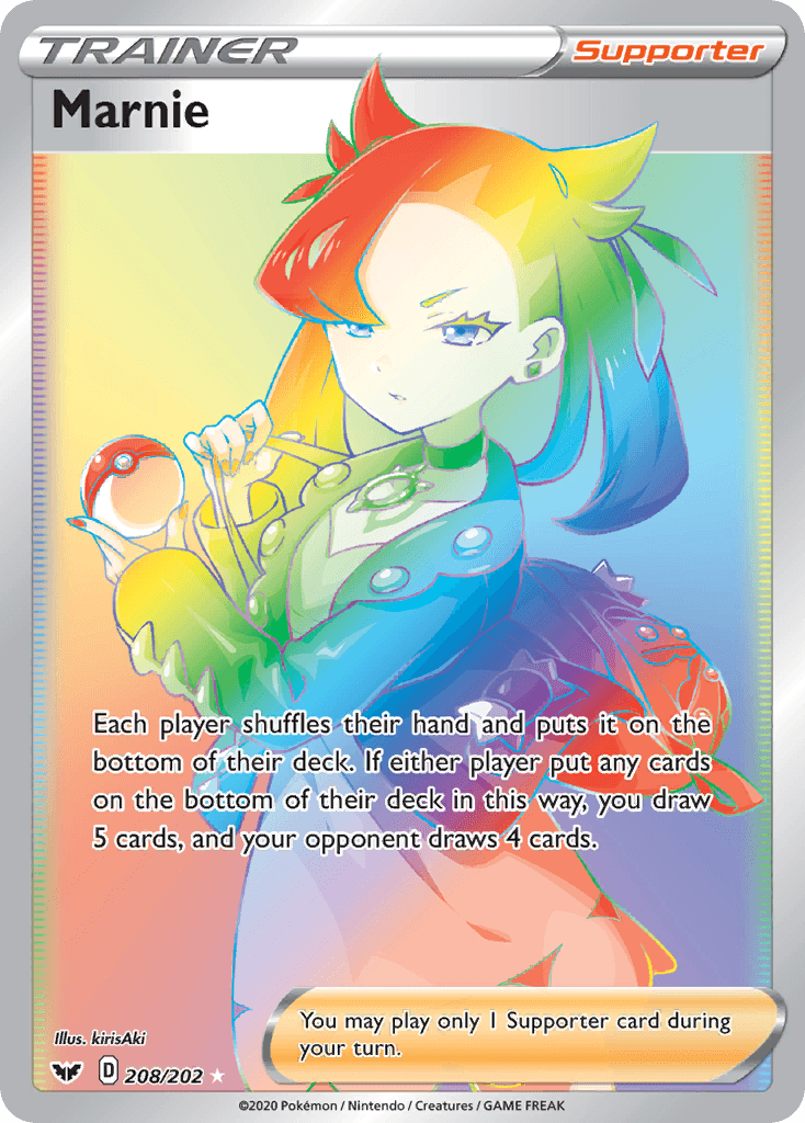 Marnie Pokémon card