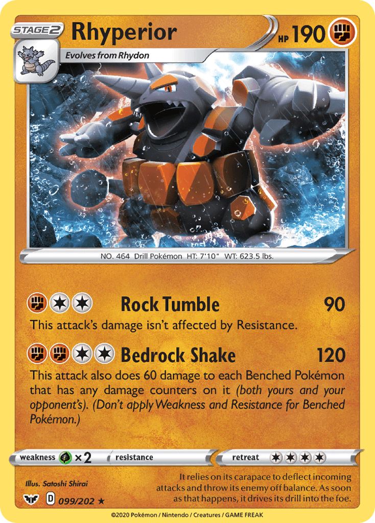Rhyperior Pokémon card