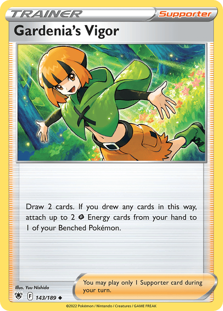 Gardenia's Vigor Pokémon card