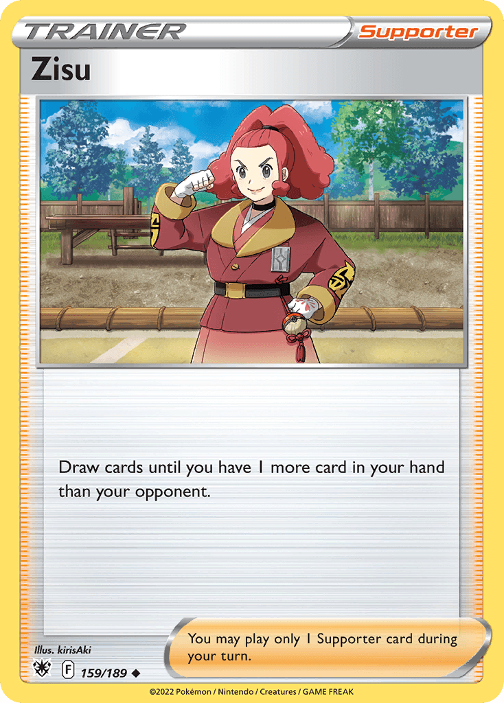 Zisu Pokémon card