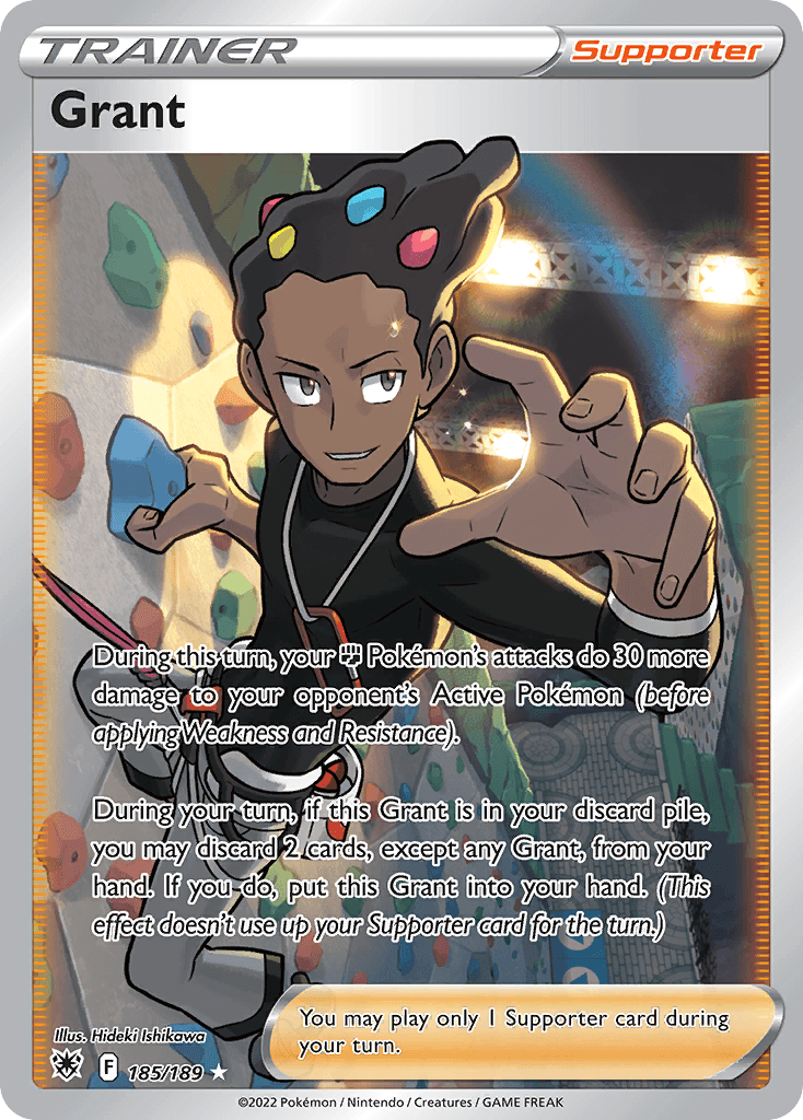 Grant Pokémon card