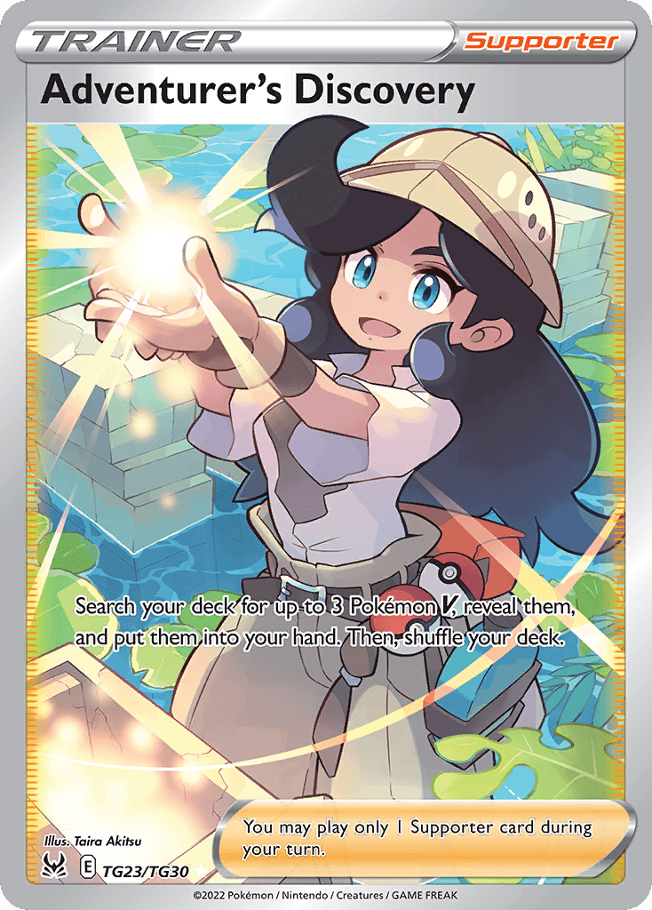 Adventurer's Discovery Pokémon card