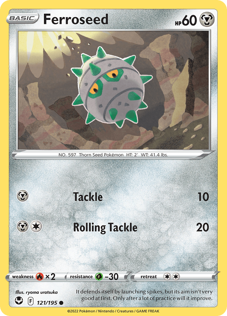 Ferroseed Pokémon card