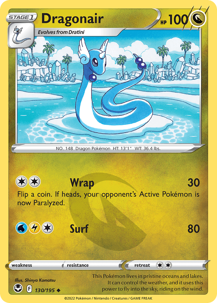 Dragonair Pokémon card