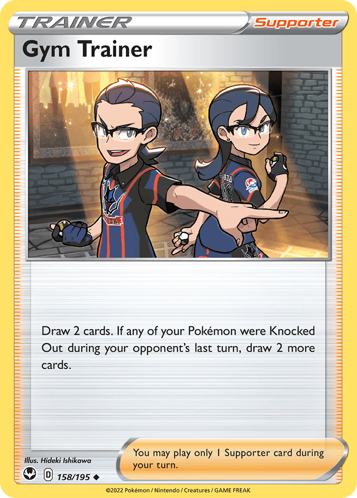 Gym Trainer Pokémon card