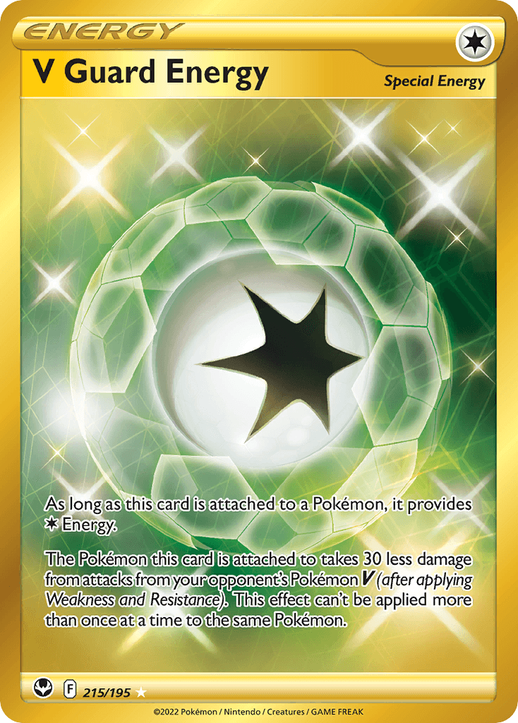 V Guard Energy Pokémon card