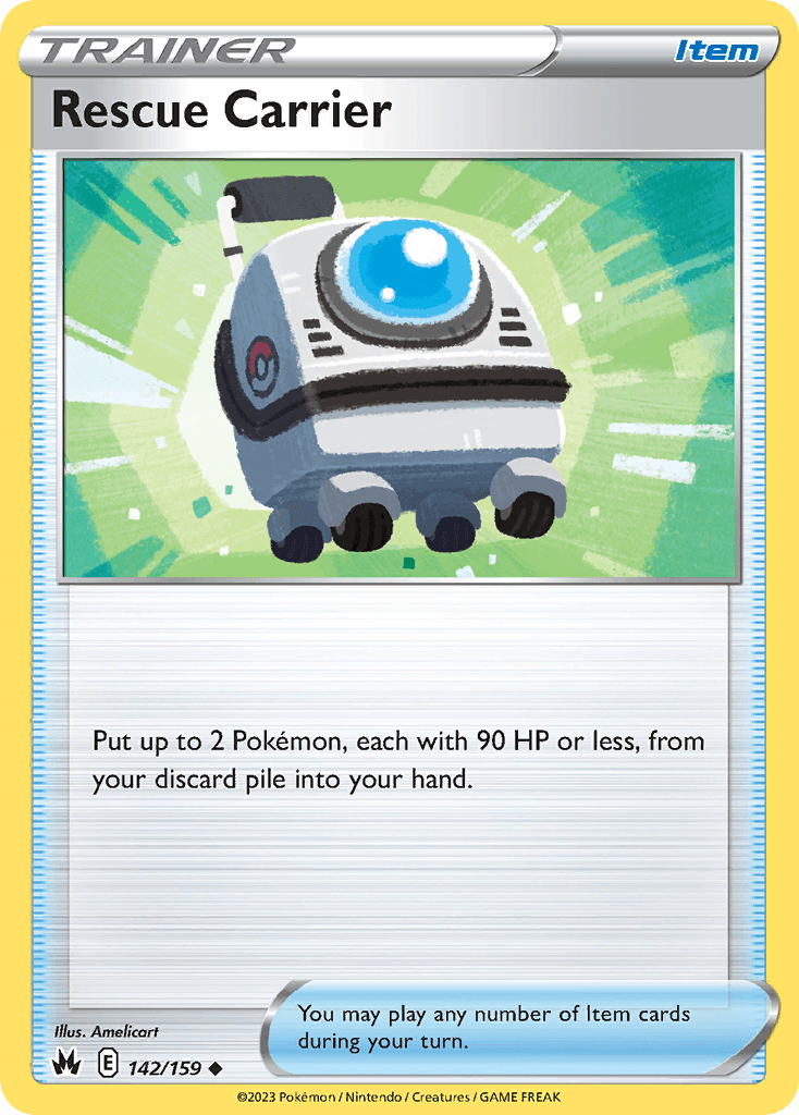Rescue Carrier Pokémon card