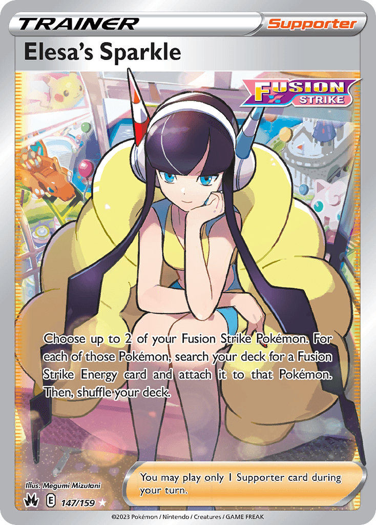 Elesa's Sparkle Pokémon card