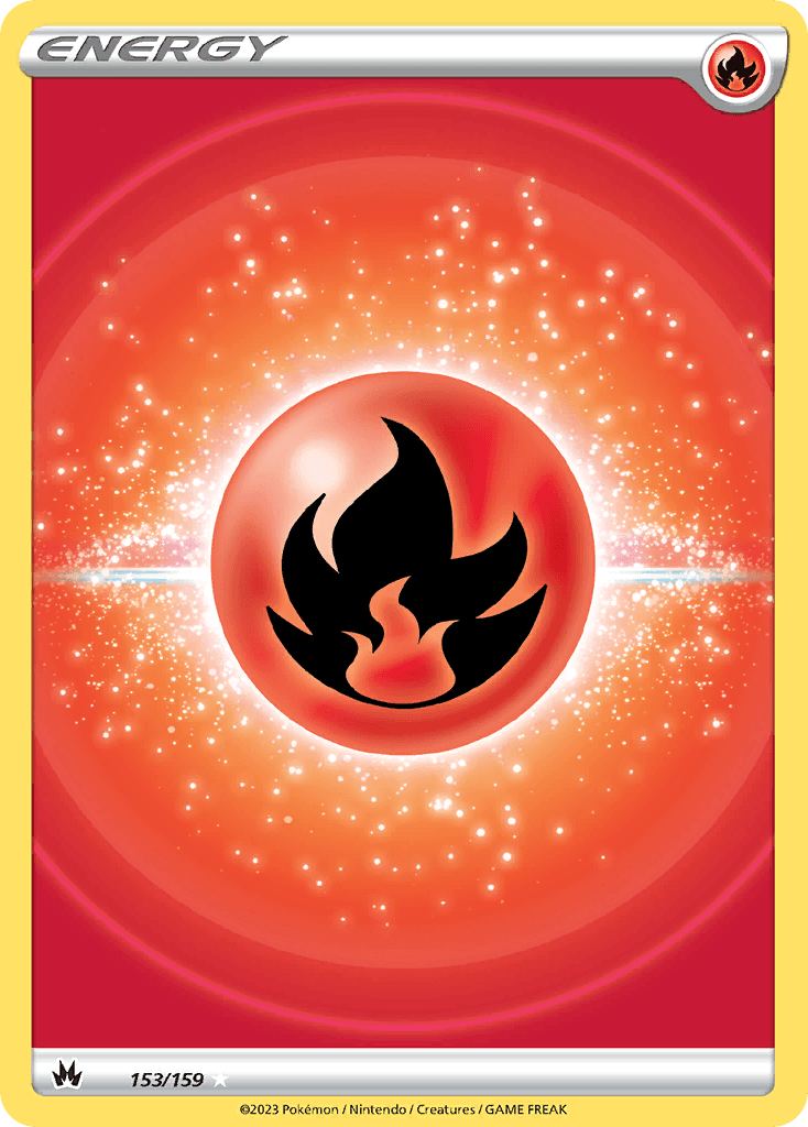 Fire Energy Pokémon card