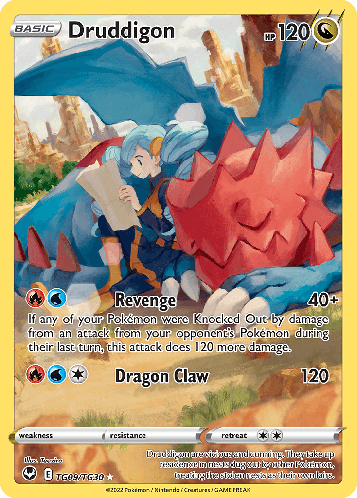 Druddigon Pokémon card