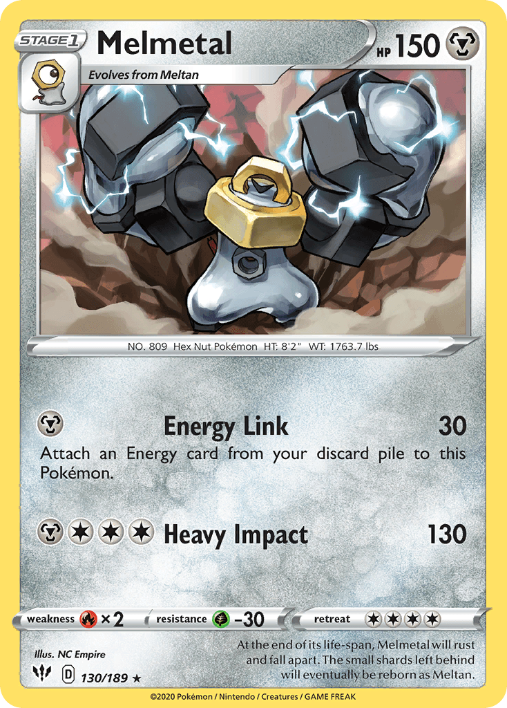 Melmetal Pokémon card