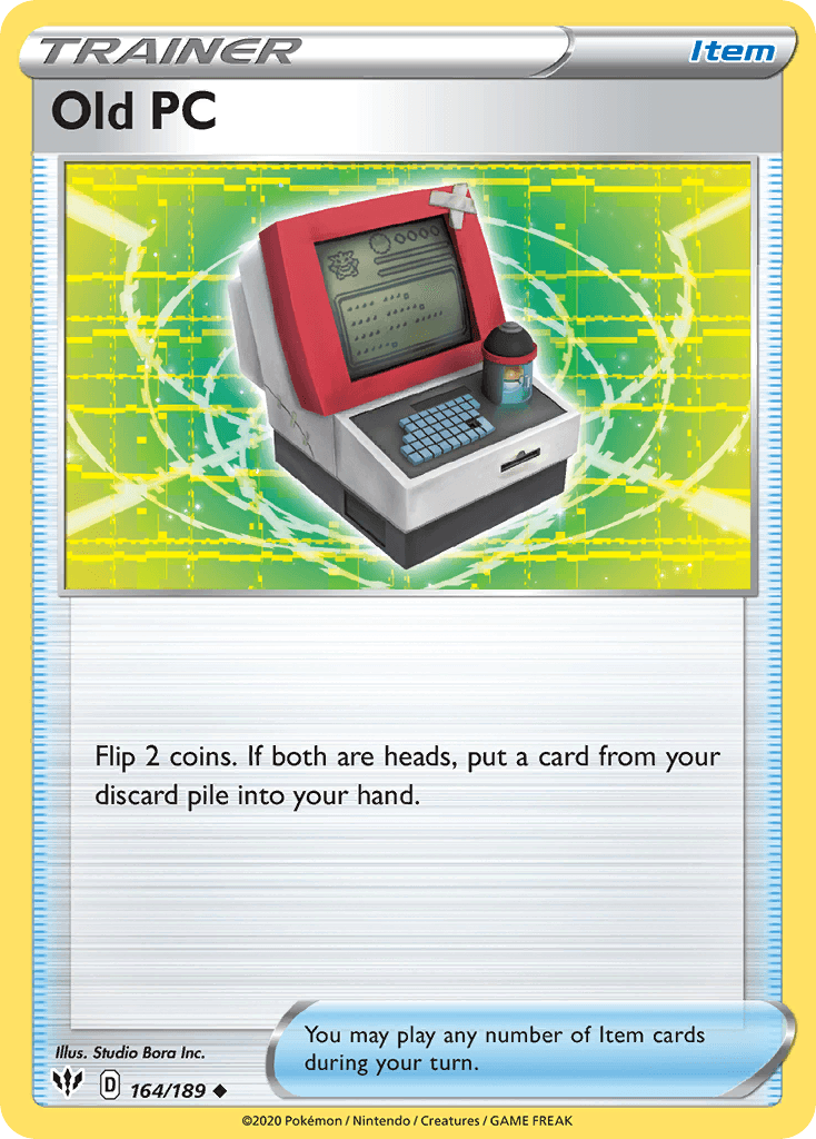 Old PC Pokémon card