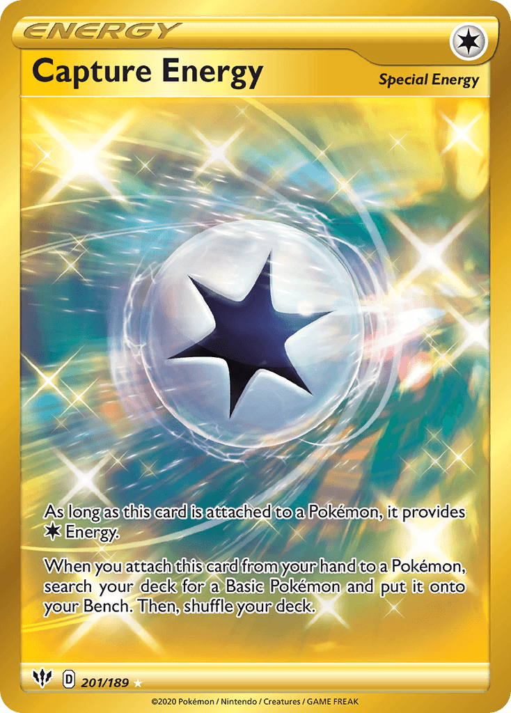 Capture Energy Pokémon card