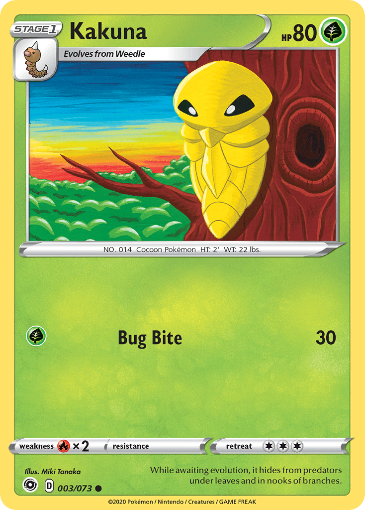 Kakuna Pokémon card