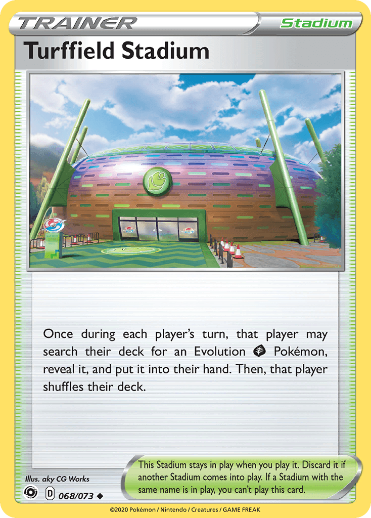 Turffield Stadium Pokémon card