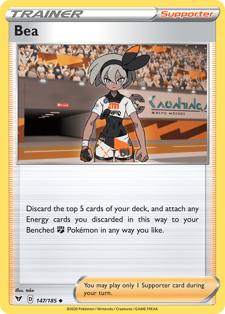 Bea Pokémon card