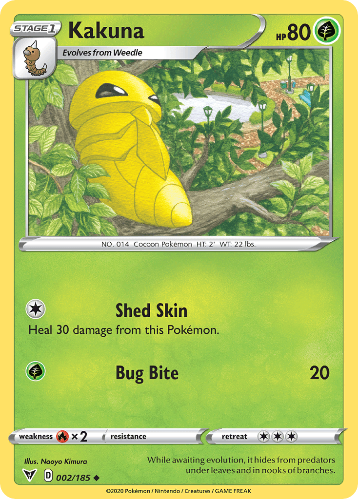 Kakuna Pokémon card