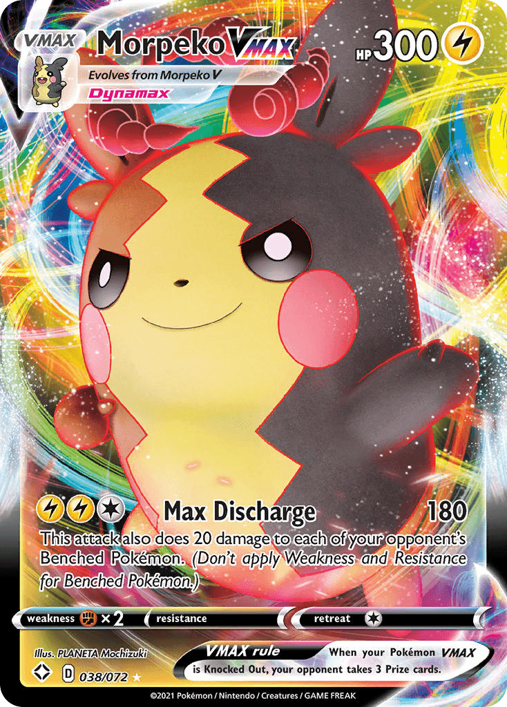 Morpeko VMAX Pokémon card